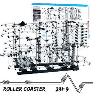 4000cm Rail Level 9  Roller Coaster Space Rail Model Building Kits