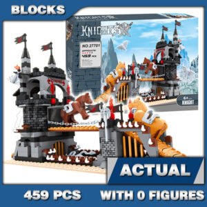 Custom Train MOC Tower Defense Citadel of Orlan 27701 Building Kit