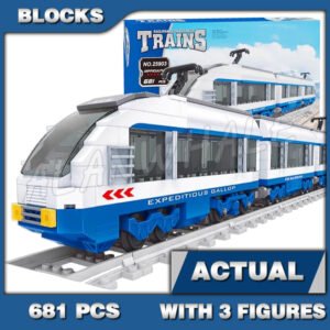Custom Train MOC 25903 Building Kit