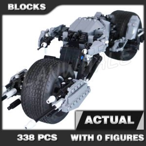 Custom Superheroes MOC Bat-Pod 7115 Building Kit