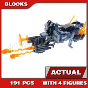 Custom Superheroes MOC Captain America: Outriders Attack 11258 Building Kit