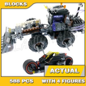 Custom Superheroes MOC Two-Face Double Demolition 10738 Building Kit