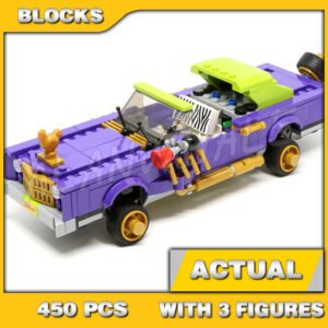 Custom Superheroes MOC The Joker Notorious Lowrider 10633 Building Kit