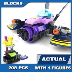 Custom Superheroes MOC Batgirl Batjet Chase 10615 Building Kit