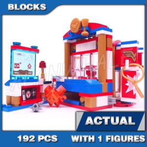 Custom Superheroes MOC BWonder Woman Dorm Room 10616 Building Kit