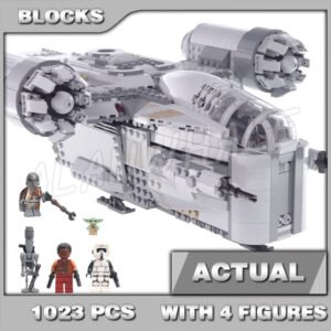 Custom Starwars MOC The Razor Crest 60017 Building Kit