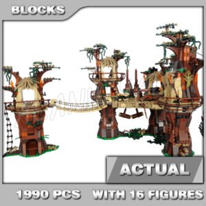 Custom Starwars MOC Ewok Village 05047 Building Kit