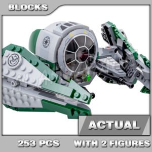 Custom Starwars MOC Yoda's Jedi Starfighter 11605 Building Kit