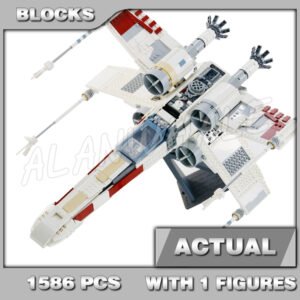 Custom Starwars MOC Red Five X-wing Starfighter 05039 Building Kit
