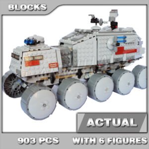 Custom Starwars MOC Clone Turbo Tank 05031 Building Kit