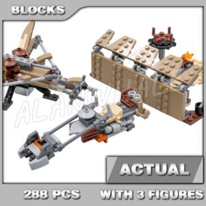 Custom Starwars MOC Trouble on Tatooine 60069 Building Kit