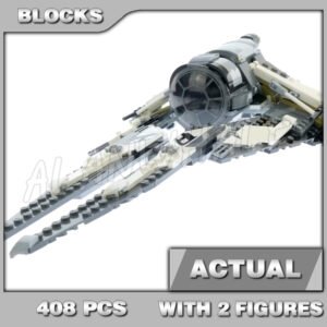 Custom Starwars MOC Black Ace TIE Interceptor 11421 Building Kit