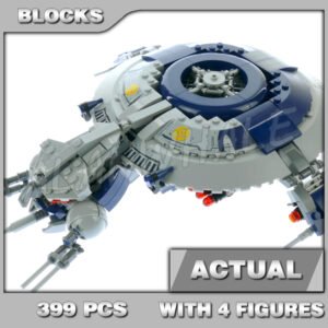 Custom Starwars MOC Droid Gunship 11420 Building Kit