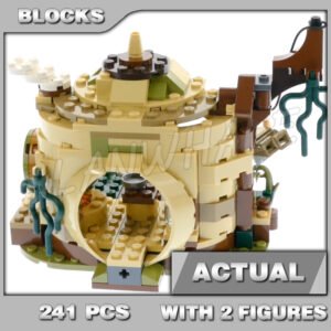 Custom Starwars MOC Yoda's Hut 10904 Building Kit
