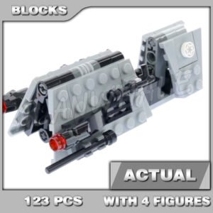 Custom Starwars MOC Imperial Patrol Battle Pack 10909 Building Kit