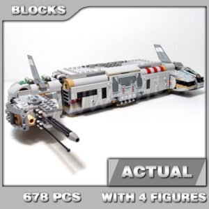 Custom Starwars MOC Resistance Troop Transporter 10577 Building Kit