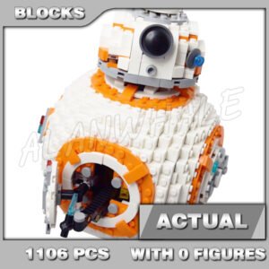 Custom Starwars MOC BB-8 10906 Building Kit
