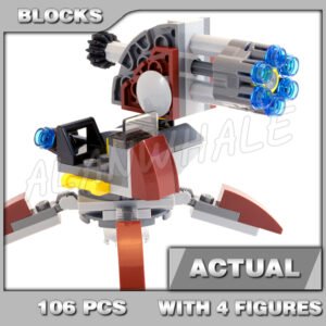 Custom Starwars MOC Senate Commando Troopers 10367 Building Kit