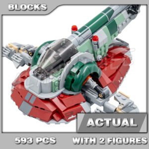 Custom Starwars MOC Boba Fett's Starship 85312 Building Kit