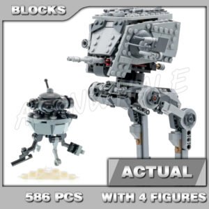 Custom Starwars MOC Hoth AT-ST 65005 Building Kit