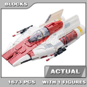 Custom Starwars MOC A-Wing Starfighter 79005 Building Kit