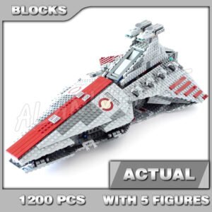 Custom Starwars MOC Venator-Class Republic Attack Cruiser 05042 Building Kit
