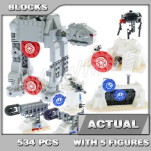 Custom Starwars MOC Action Battle Echo Base Defence 11423 Building Kit