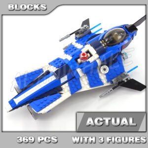 Custom Starwars MOC Anakin's Custom Jedi Starfighter 10375 Building Kit