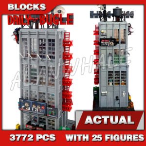 Custom Superheroes MOC Daily Bugle 78008 Building Kit