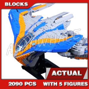 Custom Superheroes MOC The Milano Spaceship 16286 Building Kit