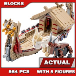 Custom Superheroes MOC The Goat Boat 16208 Building Kit