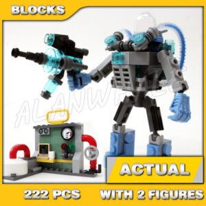 Custom Superheroes MOC Mr.Freeze Ice Attack 10628 Building Kit