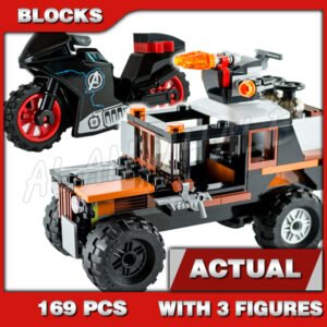 Custom Superheroes MOC Crossbones' Hazard Heist 7121 Building Kit