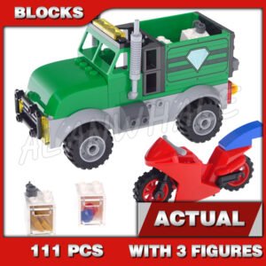 Custom Superheroes MOC Vulture's Trucker Robbery 11497 Building Kit