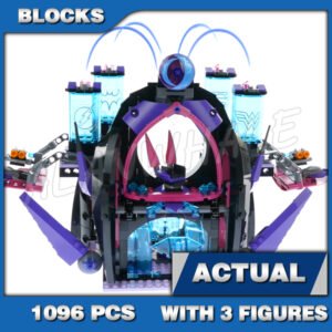 Custom Superheroes MOC Eclipso Dark Palace 10691 Building Kit