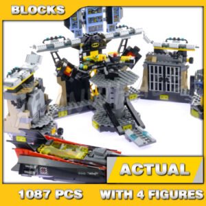 Custom Superheroes MOC Batcave Break-In 10636 Building Kit