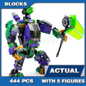 Custom Superheroes MOC Lex Luthor Mech Takedown 10843 Building Kit