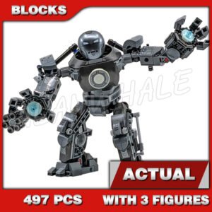 Custom Superheroes MOC Iron Man:Iron Monger Mayhem 60089 Building Kit