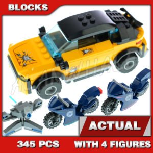 Custom Superheroes MOC Escape from The Ten Rings 60096 Building Kit