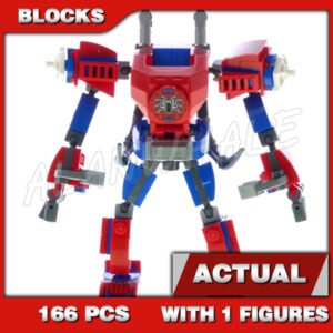 Custom Superheroes MOC Spider-Man Mech 11496 Building Kit