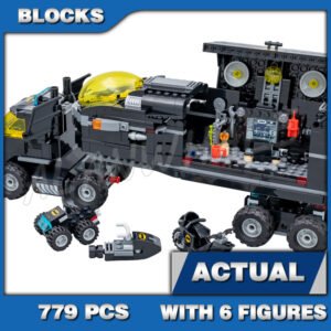 Custom Superheroes MOC Mobile Bat Base 11567 Building Kit