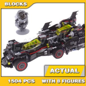 Custom Superheroes MOC The Ultimate Batmobile 10740 Building Kit