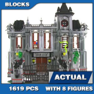 Custom Superheroes MOC Batman: Arkham Asylum Breakout 07044 Building Kit