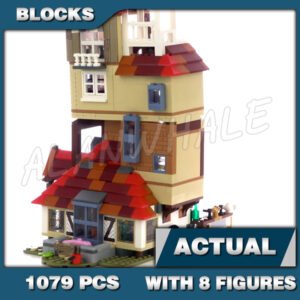 Custom Wizarding World MOC Attack on The Burrow 11572 Building Kit