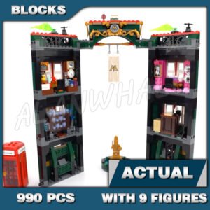Custom Wizarding World MOC The Ministry of Magic 6068 Building Kit