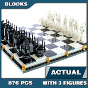 Custom Wizarding World MOC Wizard's Chess 60142 Building Kit
