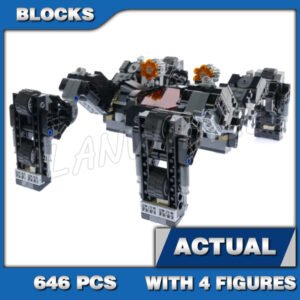 Custom Superheroes MOC Knightcrawler Tunnel Attack 10845 Building Kit