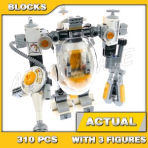 Custom Superheroes MOC Egghead Mech Food Fight 10879 Building Kit