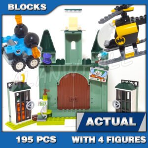 Custom Superheroes MOC Batman and The Joker Escape 11349 Building Kit