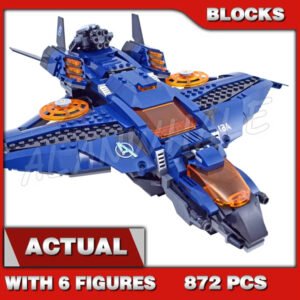Custom Superheroes MOC Avengers Ultimate Quinjet 11261 Building Kit